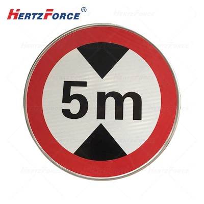 圆形铝板反光标志牌(三类高强膜)600*1.5mm