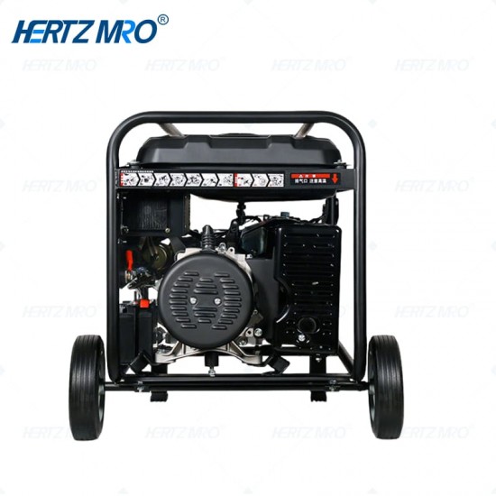 8KW汽油变频发电电焊一体两用机 电启 220v