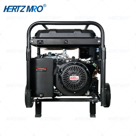 8KW汽油变频发电电焊一体两用机 电启 220v