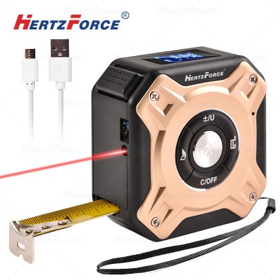 铝合金激光卷尺测量仪 5M*19MM