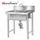 商用加厚不锈钢水槽 单槽洗碗洗菜池60*60*80CM