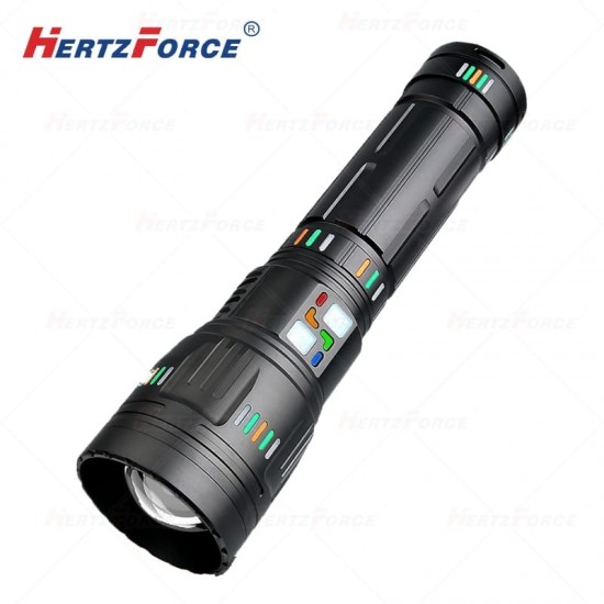 聚荧吸光片手电筒 功率65W 射程1800米