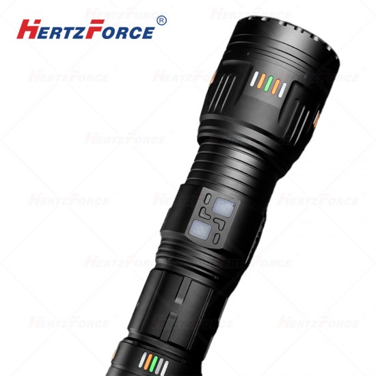 聚荧吸光片手电筒 功率30W 射程1200米