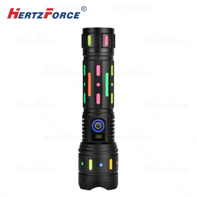 聚荧吸光片手电筒 功率30W 射程1200米