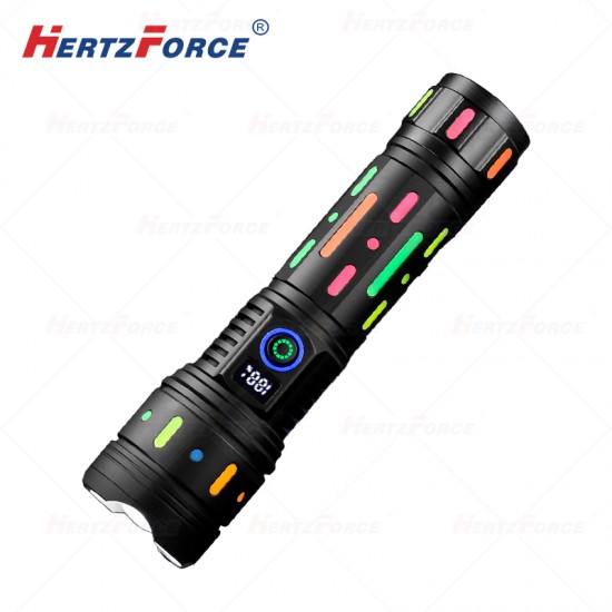 聚荧吸光片手电筒 功率30W 射程1200米