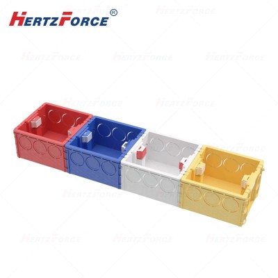 86型暗装底盒家用开关插座接线盒A型颜色可选