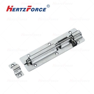 不锈钢插销5寸 明装门栓 25mm*124mm