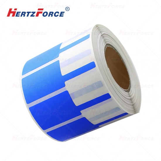 热转印P型标签纸蓝色30*45+50mm 150张/卷