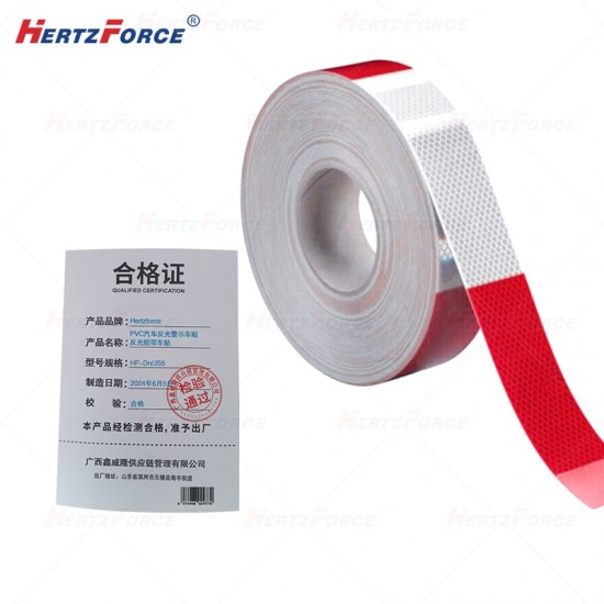 PVC汽车反光警示车贴反光胶带车贴5cm*30米