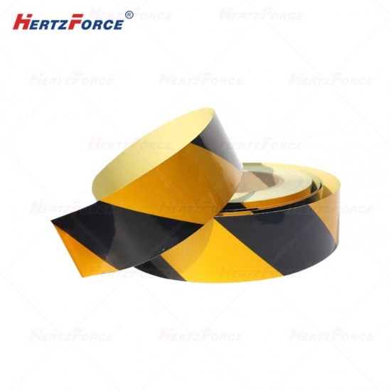 警示胶带 反光地贴警示膜48mm*30米