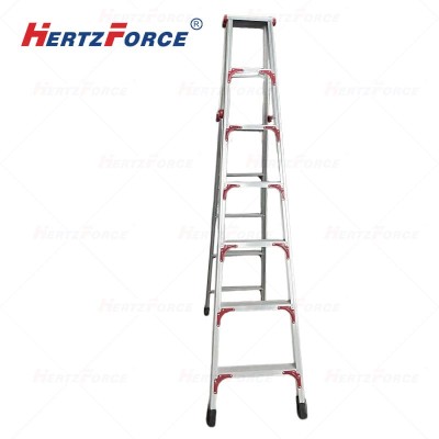 加厚加固铝合金人字梯 2.5米