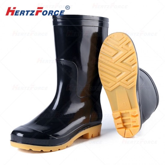 中筒牛筋底雨鞋雨靴 39-45码