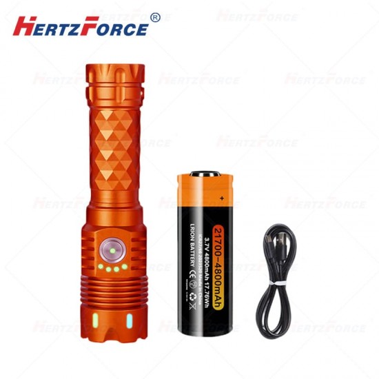 爆亮磁吸强光手电筒 功率35W
