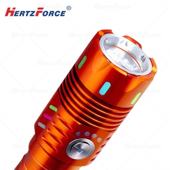 爆亮磁吸强光手电筒 功率35W