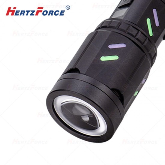 点烟聚焦强光户外手电筒 功率30W