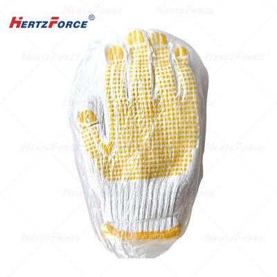 点胶手套 点珠手套 黄色、蓝色可选