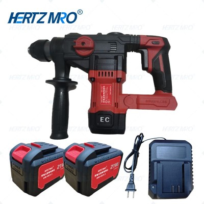 充电式锂电电锤钻 两电一充 4.5Ah 21V