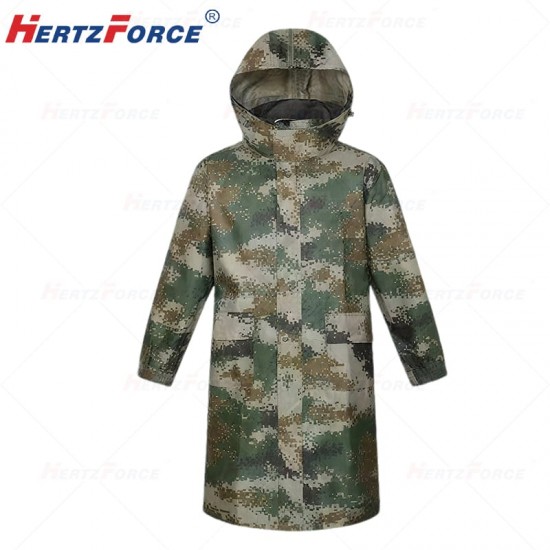 加长加厚款迷彩连体雨衣 M-4XL