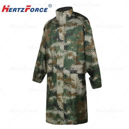 加长加厚款迷彩连体雨衣 M-4XL