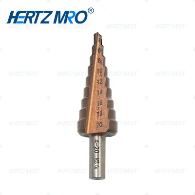 含钴三角柄直槽宝塔阶梯钻 9阶