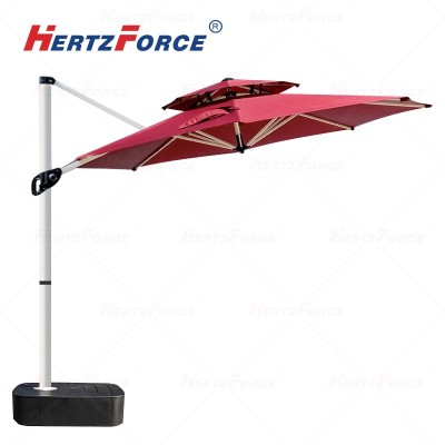 户外遮阳伞庭院伞罗马伞3米圆形