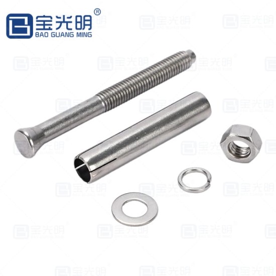 膨胀螺栓/膨胀螺丝 304不锈钢 M14*100mm