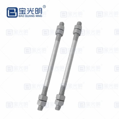 外六角螺栓 热镀锌双头螺栓 M18*310mm