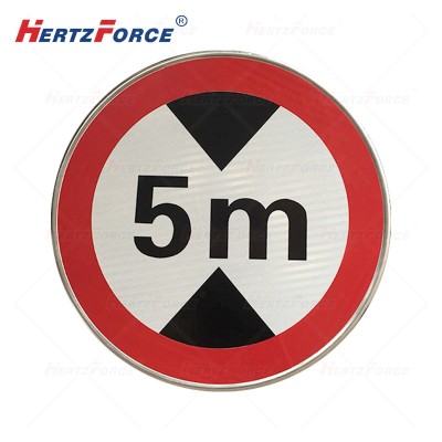 圆形铝板反光标志牌(三类高强膜) 600*1.5mm