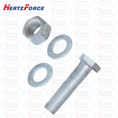 热镀锌外六角螺栓 配1螺母2平垫 M10*130mm 10套/包