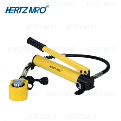 超薄液压千斤顶 (配手动液压泵) 承重10T