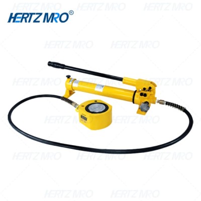 超薄液压千斤顶 (配手动液压泵) 承重30T