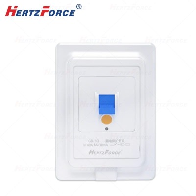 家用空调热水器 漏电保护开关 118型暗装接线 40A