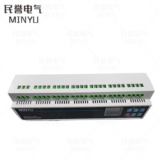 智能照明时控模块RS485 12路控制器开关