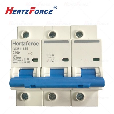 空气开关 家用小型断路器 空开 3P100A