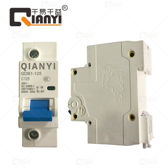 空气开关 家用小型断路器 空开 1P125A