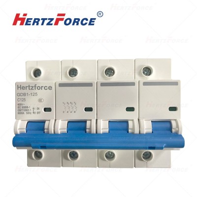 空气开关 家用小型断路器 空开 4P125A