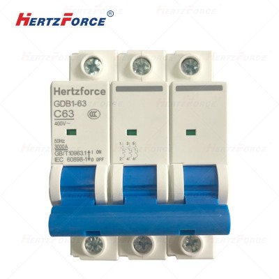 空气开关 家用小型断路器 空开 3P63A