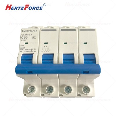 空气开关 家用小型断路器 空开 4P63A