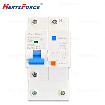 小型断路器漏电保护开关断路器100A
