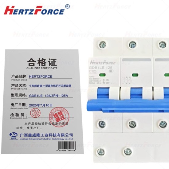 小型断路器小型漏电保护开关断路器3PN