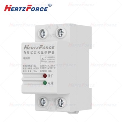 自复式过欠压 保护器自动复位自恢复空开家用220V