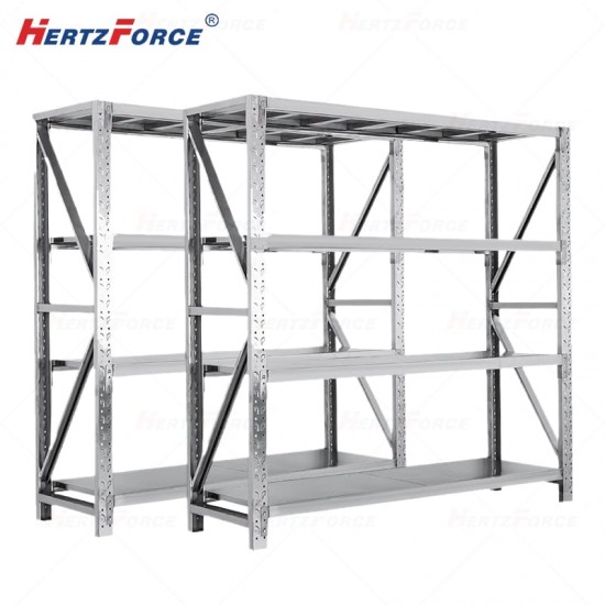 201不锈钢货架置物架 四层承重500KG 2000x600x2000mm