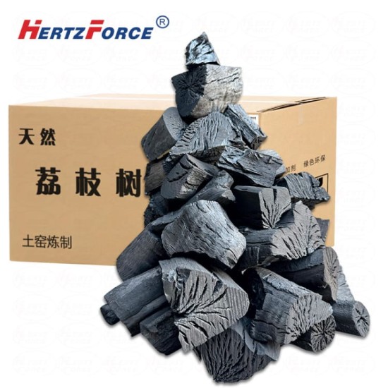 荔枝木炭 天然烧制木炭 5kg/箱 GT-5