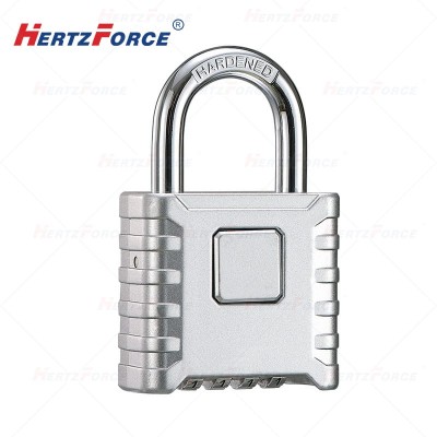 户外机械密码挂锁 53*26*84mm 黑/银色