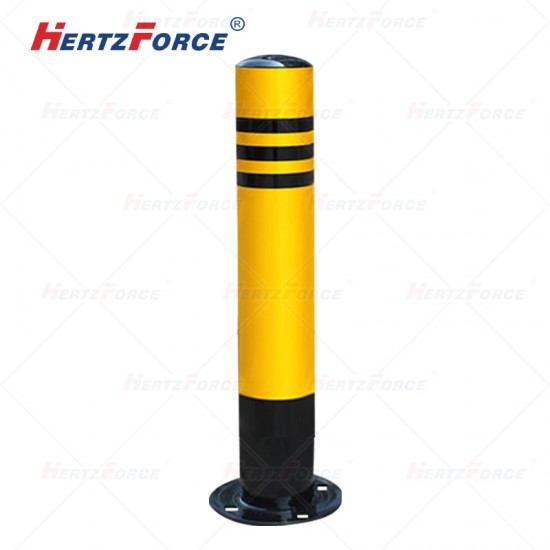 警示防撞桩 114x1000mm  黑黄色 