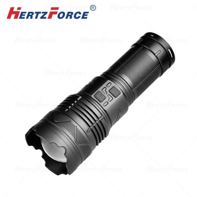 强光伸缩变焦 手电筒 功率30W 射程1200米
