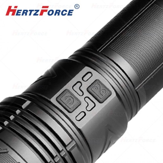 强光伸缩变焦 手电筒 功率30W 射程1200米