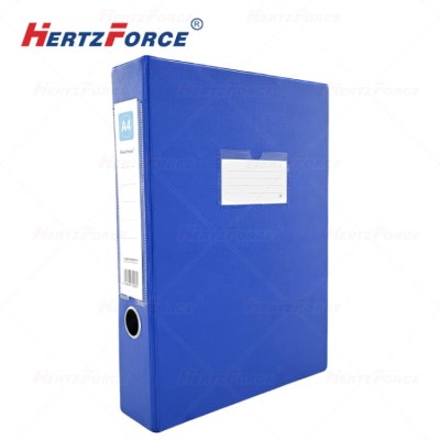 PVC档案盒 资料盒 文件盒文件夹带压夹磁铁扣A4