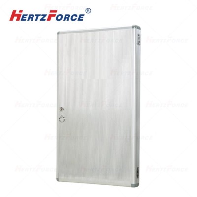 壁挂式钥匙管理箱 铝合金挂墙钥匙柜收纳盒 120位