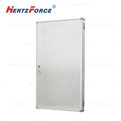 壁挂式钥匙管理箱 铝合金挂墙钥匙柜收纳盒 96位